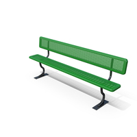 Green Outdoor Park Bench PNG & PSD Images