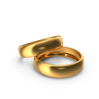 Gold Engagement Rings PNG & PSD Images