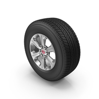 Tire With Chrome Rims PNG & PSD Images