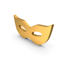 Golden Eye Mask Symbol PNG & PSD Images