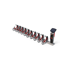 Bike Rental Full Rack PNG & PSD Images