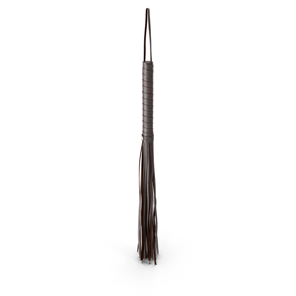 Brown Hanging Short Leather Whip PNG & PSD Images