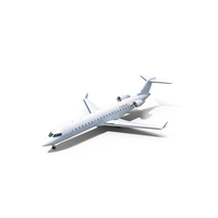 Regional Jet Bombardier CRJ550 PNG & PSD Images