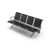 Airport Beam Chair PNG & PSD Images