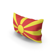 North Macedonia Country Pillow PNG & PSD Images