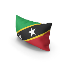 Saint Kitts and Nevis Country Pillow PNG & PSD Images