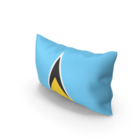 Saint Lucia Country Pillow PNG & PSD Images