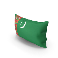 Turkmenistan Country Pillow PNG & PSD Images