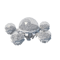 White Space Station PNG & PSD Images