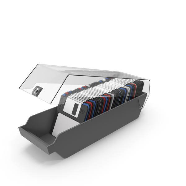 Acrylic Disquette Box PNG & PSD Images