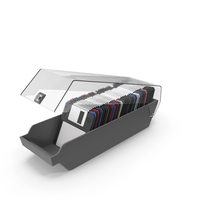Acrylic Disquette Box PNG & PSD Images