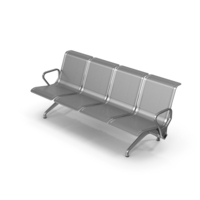 4 Seater Heavyweight Beam Seating PNG & PSD Images