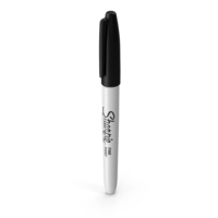 Sharpie Permanent Marker Black PNG & PSD Images