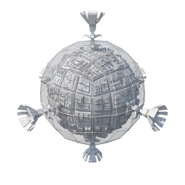 Space Station White PNG & PSD Images