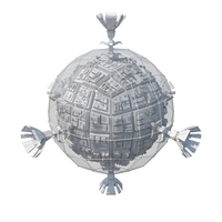 Space Station White PNG & PSD Images