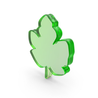 Leaf Symbol Glass PNG & PSD Images