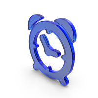 Glass Alarm Clock Logo PNG & PSD Images