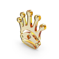 Orange Glass Queen Icon PNG & PSD Images
