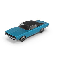 1968 Dodge Charger RT PNG & PSD Images
