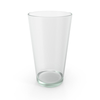 Glass Cup American Pint - Empty PNG & PSD Images