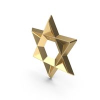 Star Of David Golden PNG & PSD Images