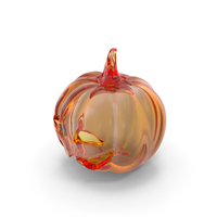 Pumpkin Face Glass PNG & PSD Images