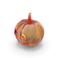 Pumpkin Face Glass PNG & PSD Images