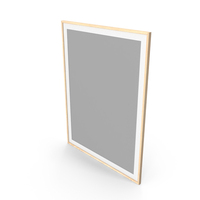 Wooden Picture Frame PNG & PSD Images