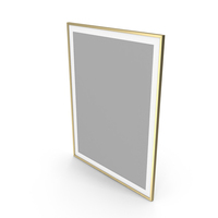 Gold Picture Frame PNG & PSD Images