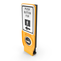 NYC Crosswalk Button PNG & PSD Images