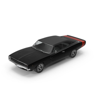 Dodge Charger 1968 PNG & PSD Images