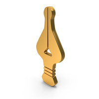 Gold Fountain Pen Nib Icon PNG & PSD Images