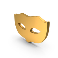 Gold Eye Mask Icon PNG & PSD Images