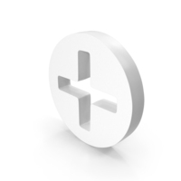 White Medical Cross Symbol PNG & PSD Images