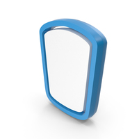 Blue & White Shield Symbol PNG & PSD Images