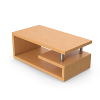 Wooden Coffee Table PNG & PSD Images