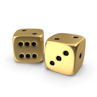 Gold Dice PNG & PSD Images