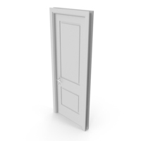 White Interior Door PNG & PSD Images