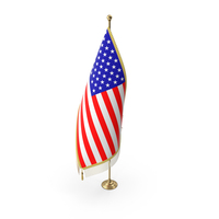 Ceremonial USA Flag PNG & PSD Images