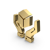 Handle With Care Logo Gold PNG & PSD Images