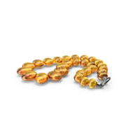 Amber Beads PNG & PSD Images