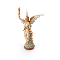 Angel Of Light Statue PNG & PSD Images
