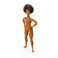 Barbie Looks Doll Elle GTD91 Standing Pose PNG & PSD Images