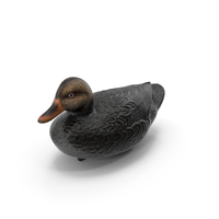 Black Duck Decoy PNG & PSD Images