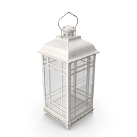 Medium Cream Candle Lantern PNG & PSD Images