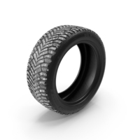 Snow Michelin Winter Spikes Tire PNG & PSD Images