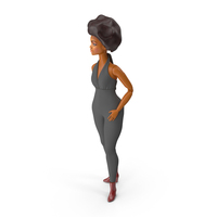 Toy Doll Curvy Brunette Dressed PNG & PSD Images
