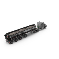 Truck Mack CHU613 With Trailer ABS LRC Full PNG & PSD Images