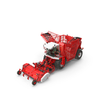 Vervaet 17T Self Propelled Beet Harvester PNG & PSD Images