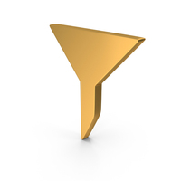 Gold Filter Icon PNG & PSD Images